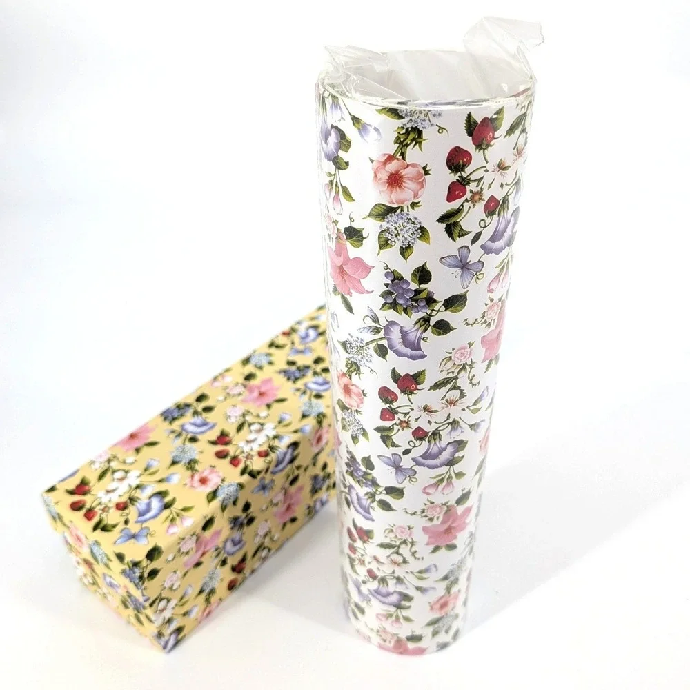 Crabtree & Evelyn Summer Hill Scented Drawer Liners (8) Floral Butterfly 12x22.5